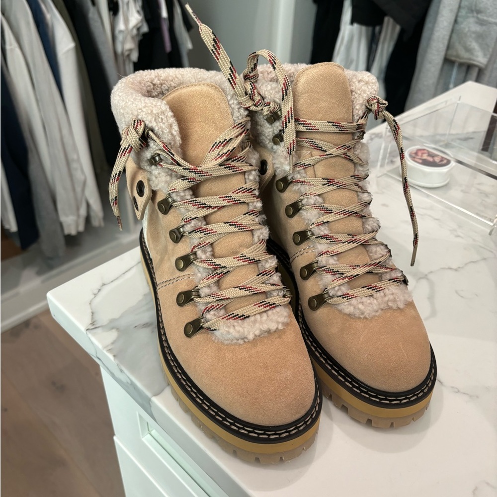 See By Chloe Tan Winter Boots